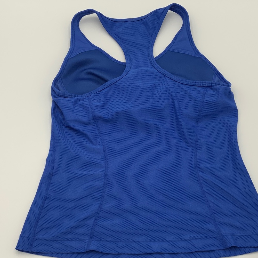 TWO Nike Dri-FIT Racerback Tanks - Royal Blue & Plum - Picture 9 of 9